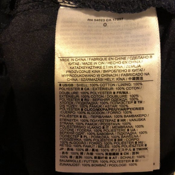 Banana Republic Navy Blue Eyelet Dress - Picture 5 of 7